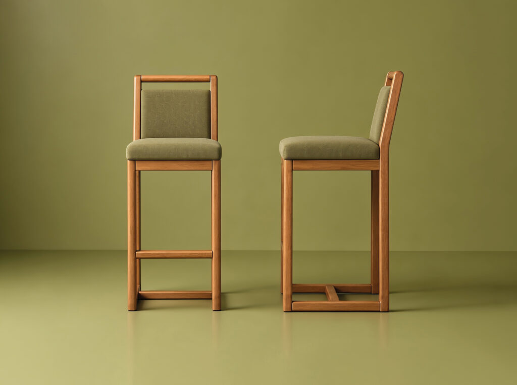 صندلی بار لاین | Line Bar Stool