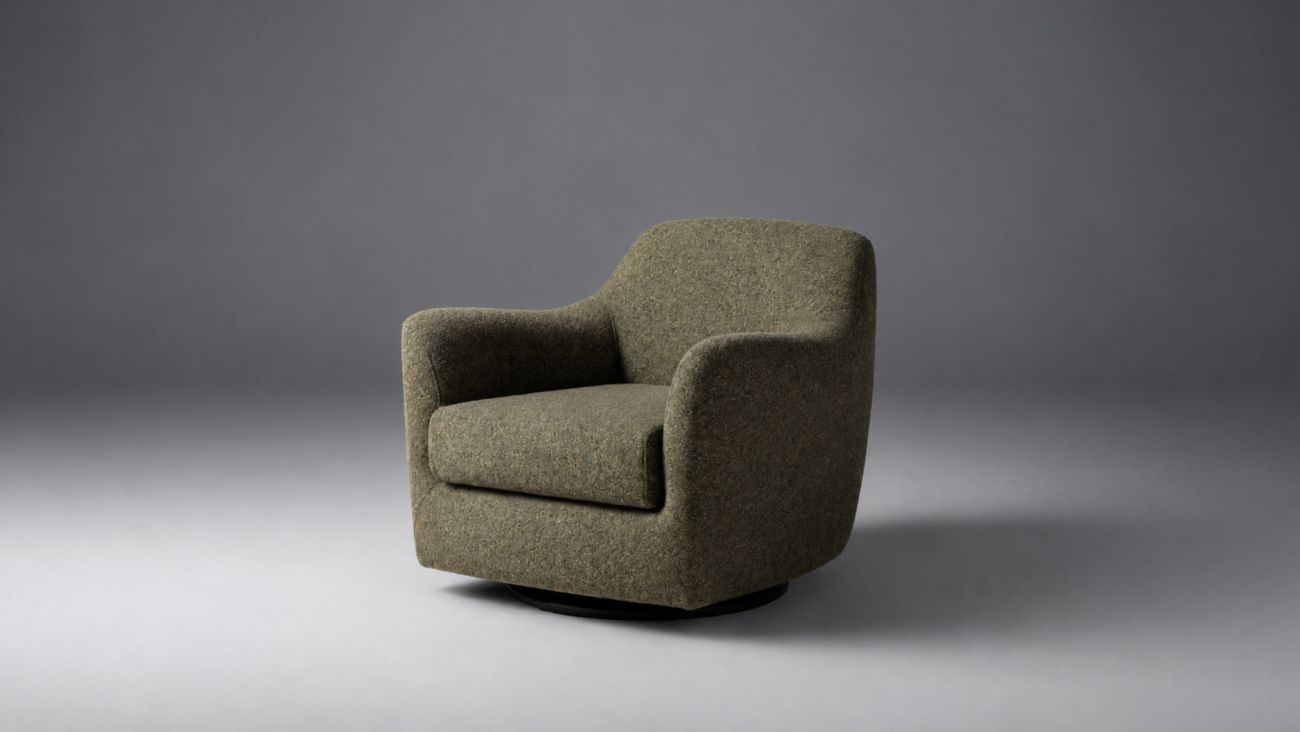 مبل تک‌نفره اربیت | Orbit Swivel Armchair