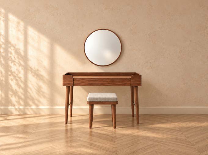 Natural Dressing Table Set