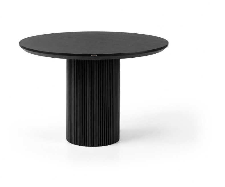 میز غذاخوری سیرکل، نمای مستقل با پس‌زمینه سفید | Circle dining table on a white background